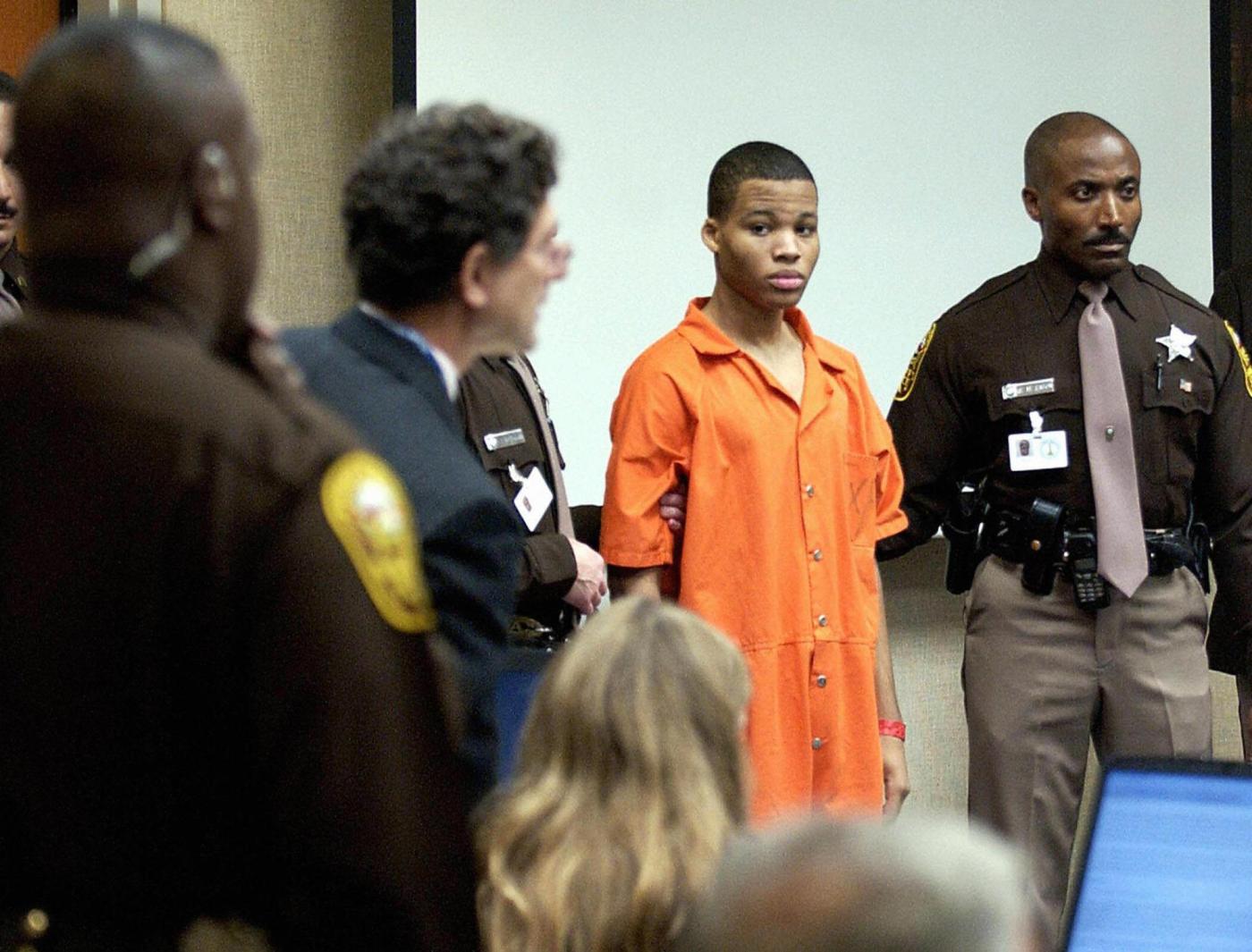  Today in History: December 23, teen sniper Lee Boyd Malvo spared the death penalty 