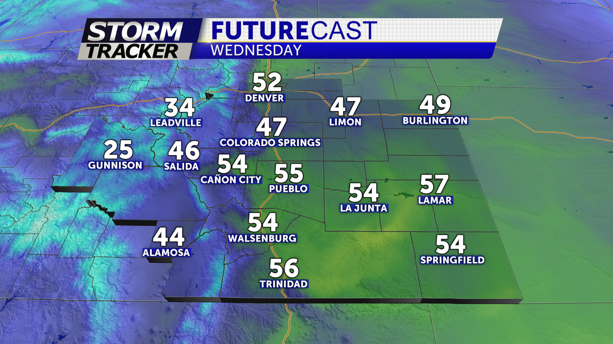  Above Normal Temps; Chance for Christmas Shower 