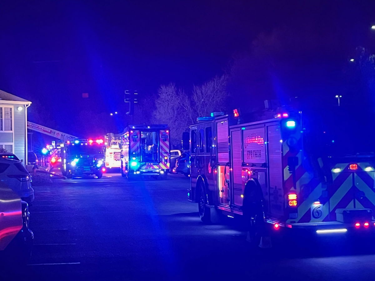  Fire breaks out at Antero Apartments in Colorado Springs 