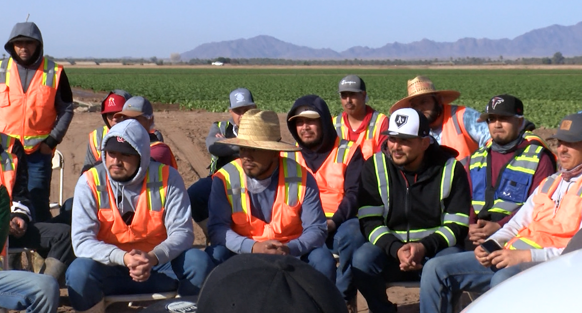   
																Field workers in Yuma recognized for their contributions 
															 