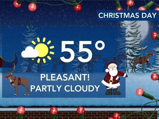  Christmas forecast: Chilly start, but should be a pleasant day for presents 