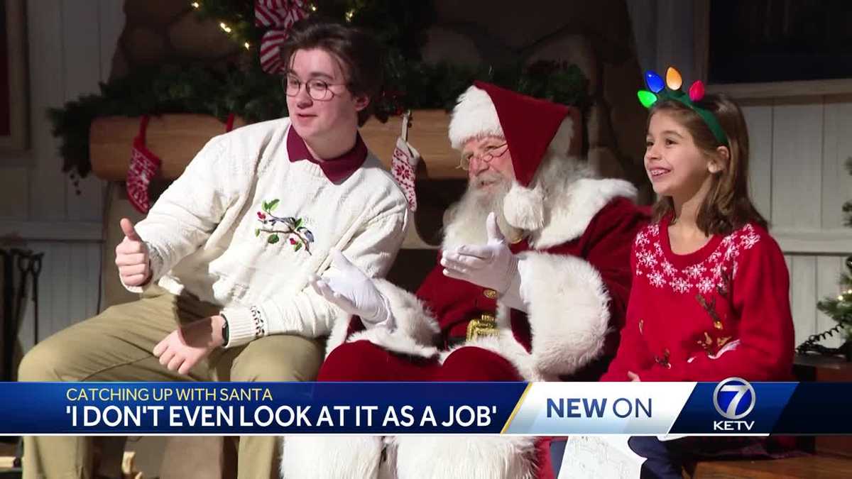  Exclusive one-on-one with Santa Claus  