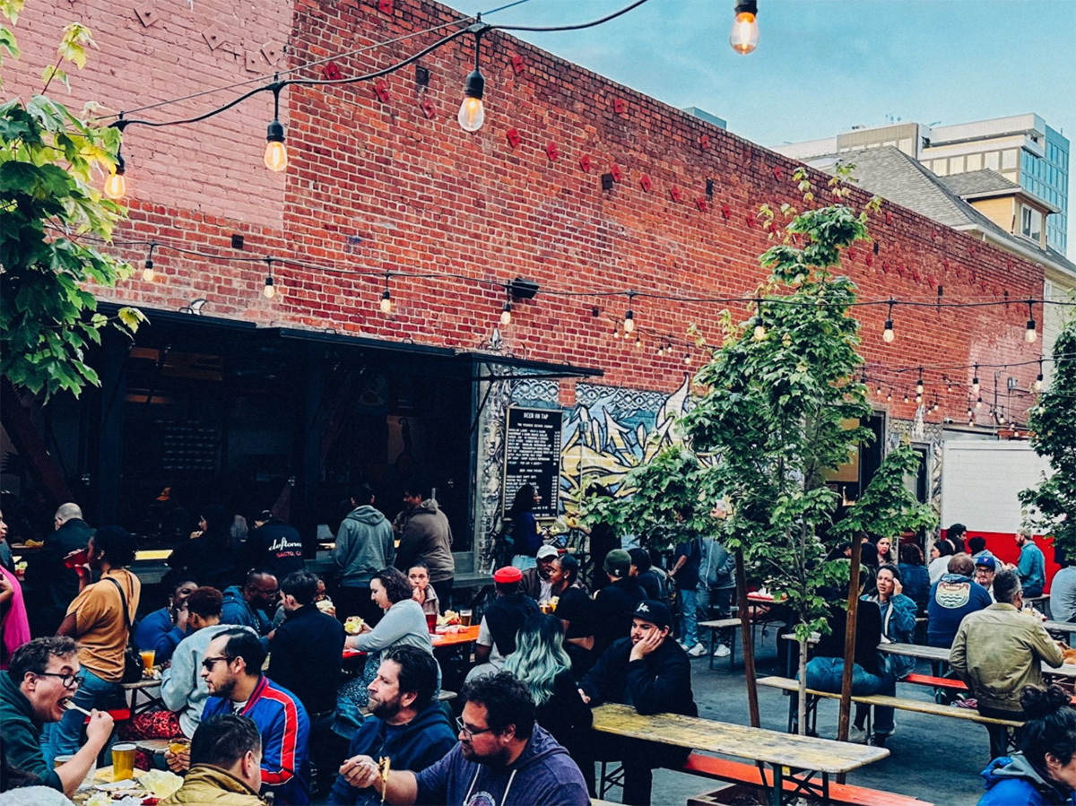  The best beer garden in the East Bay is a perfect match made in uptown 