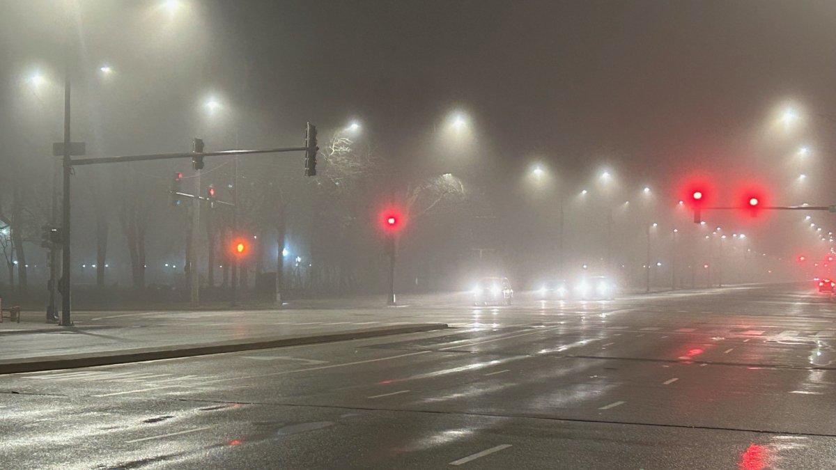  Dense fog advisory issued for Chicago area, with ‘sharply reduced visibility' expected 