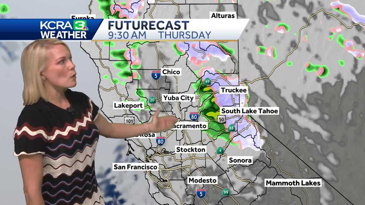  Unsettled days for Northern California through the weekend  