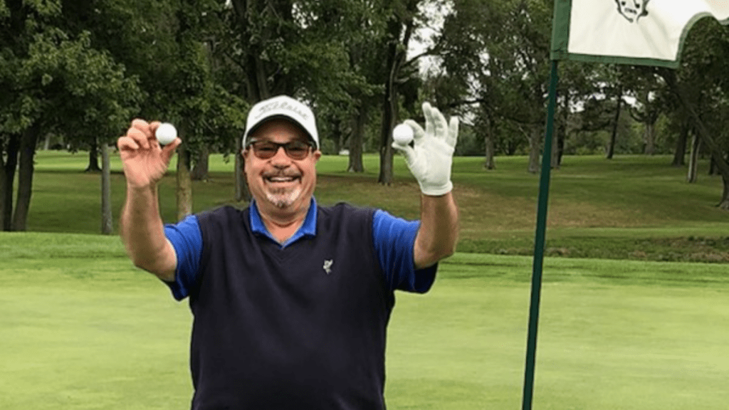  Steve Marks got his first hole-in-one – and his second – within 20 minutes of each other 