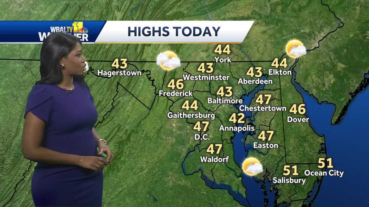  Cloudy and cold for Friday with wet and warmer weekend ahead 