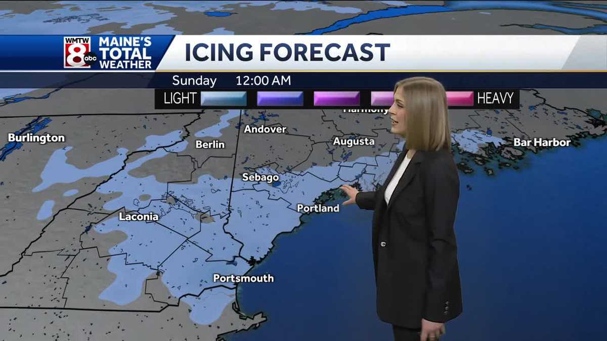  Sunshine today, icy spots this weekend 