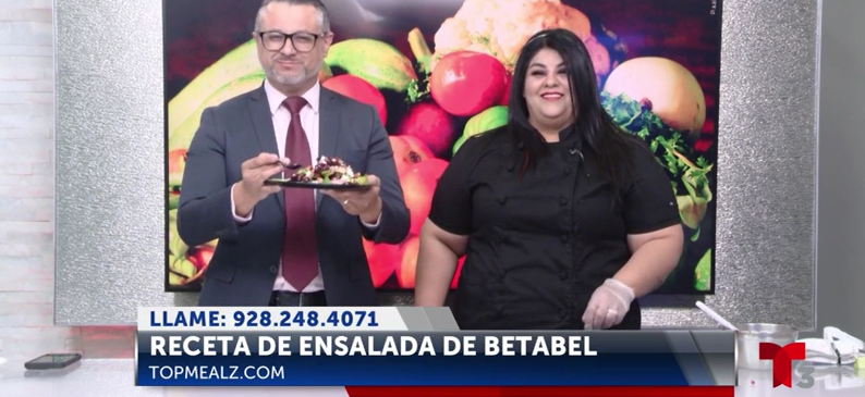  Receta de “Ensalada de Betabel” con Chef Lucy 