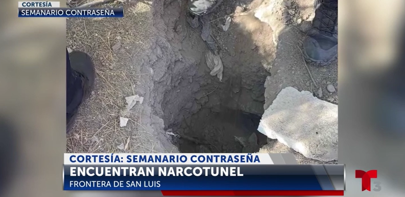  Encuentran Narcotúnel entre San Luis Río Colorado Sonora y Arizona 