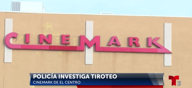  Investigan tiroteo en Cinemark del IV Mall en Valle Imperial 