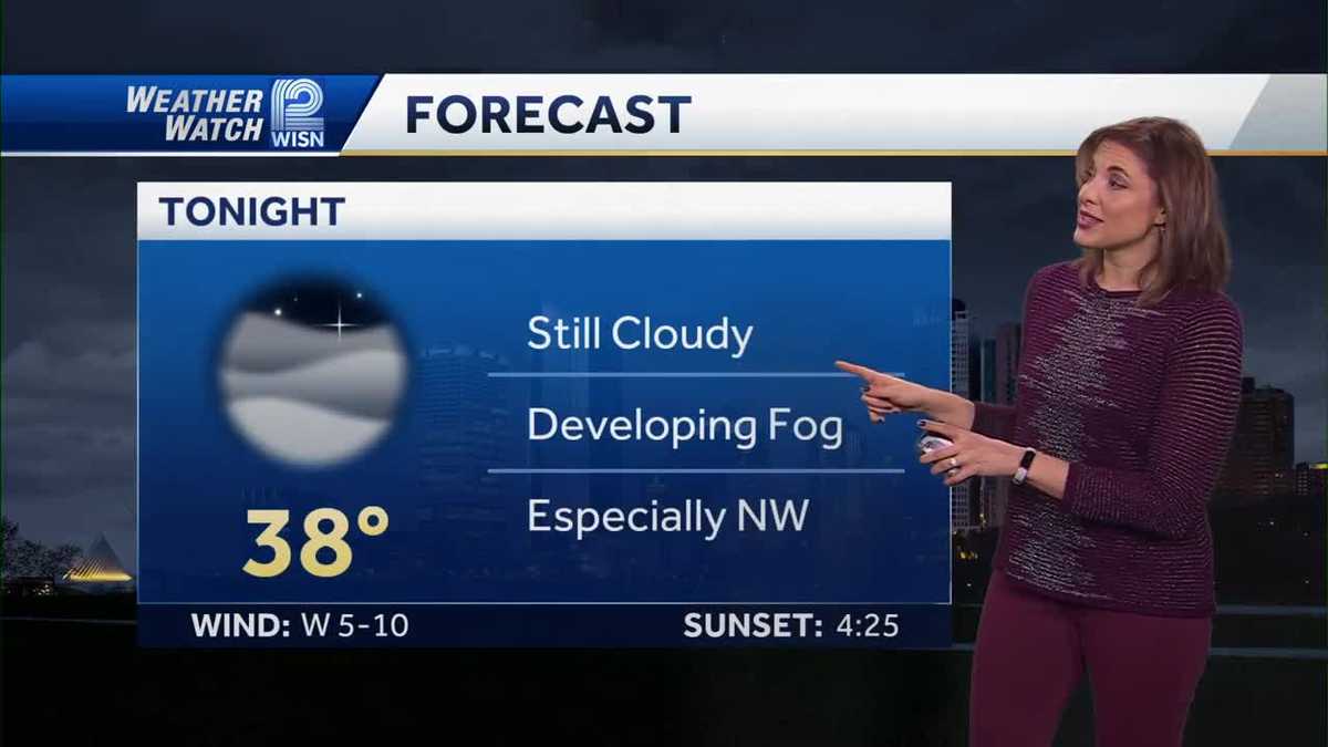  Weather: Cloudy, Mild and Breezy 