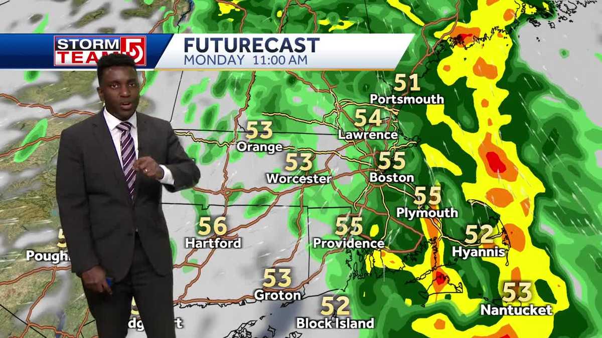  Video: Mild temps, with showers Sunday and Monday 