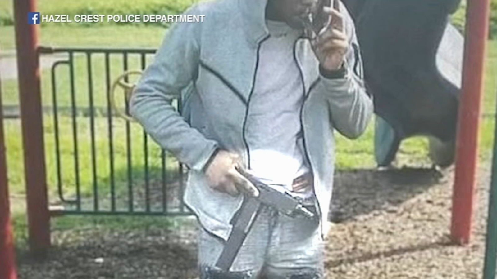  Hazel Crest police looking for men seen on video at playground with guns 
