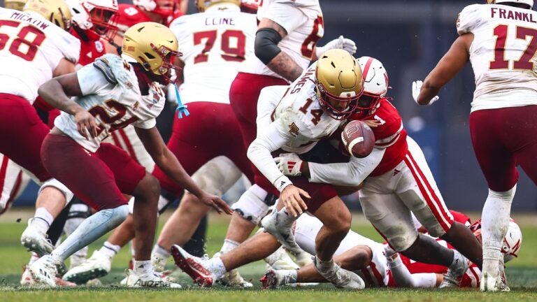  Boston College’s rally comes too late to take down Nebraska in Pinstripe Bowl 