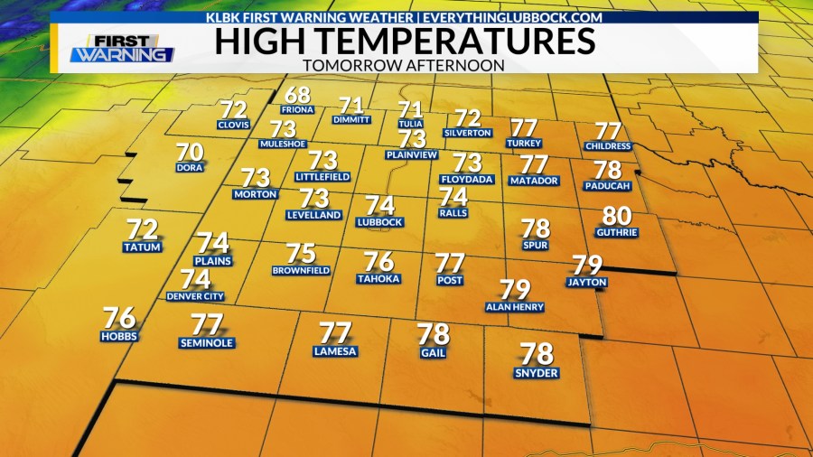   
																Warm,Windy, and an Unpleasantly Dry Start to the Work Week 
															 