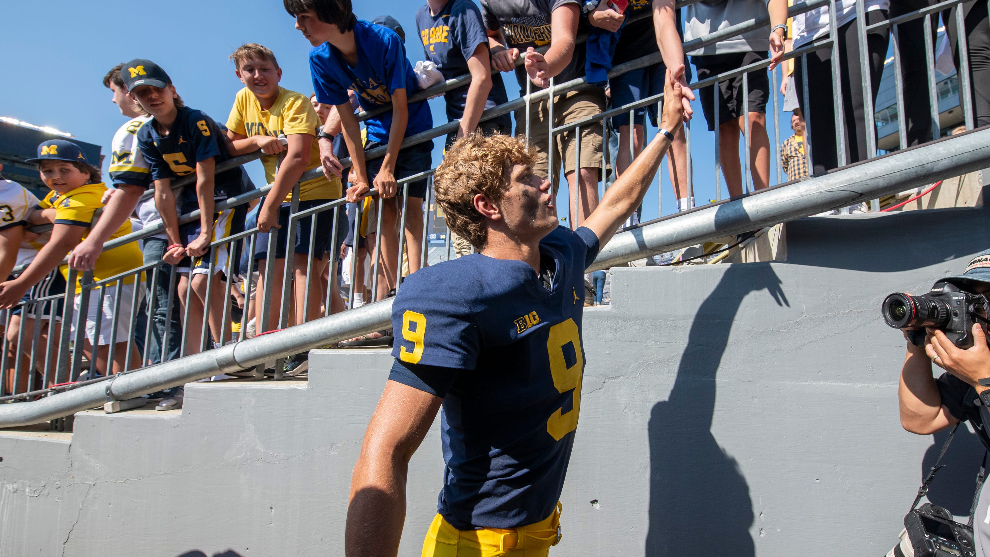  Michigan QB J.J. McCarthy looks to spread around smiles with foundation's launch 