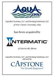   
																Capstone Strategic Announces Successful Acquisition of AquaPro by Intermatic 
															 