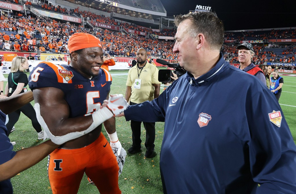  Ticked off! @Illinois football 