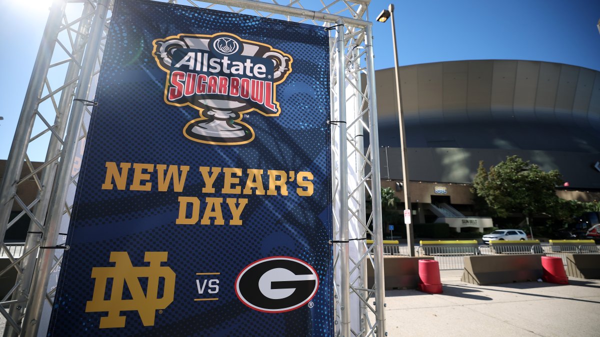  What time is Notre Dame vs. Georgia? New Sugar Bowl game time, security details 