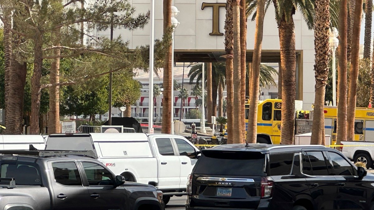  Tesla truck explosion outside Trump's Las Vegas hotel being investigated as possible terror attack 