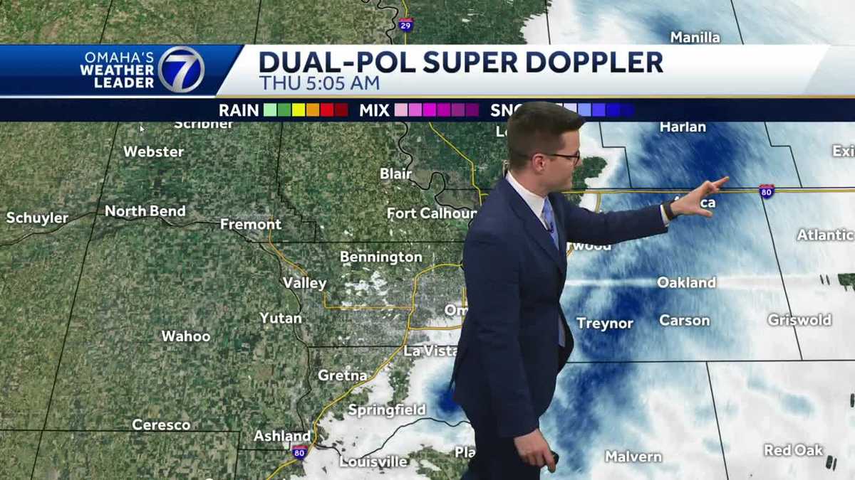  Snow moving out early Thursday, impacts to AM drive 