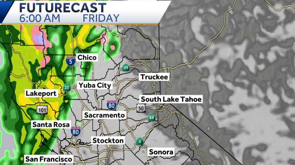   
																Northern California forecast: Dry Thursday ahead of rain and snow on Friday 
															 