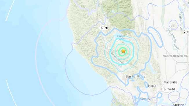  California earthquake: Magnitude 4.7 quake hits in Lake County on New Year's Day 