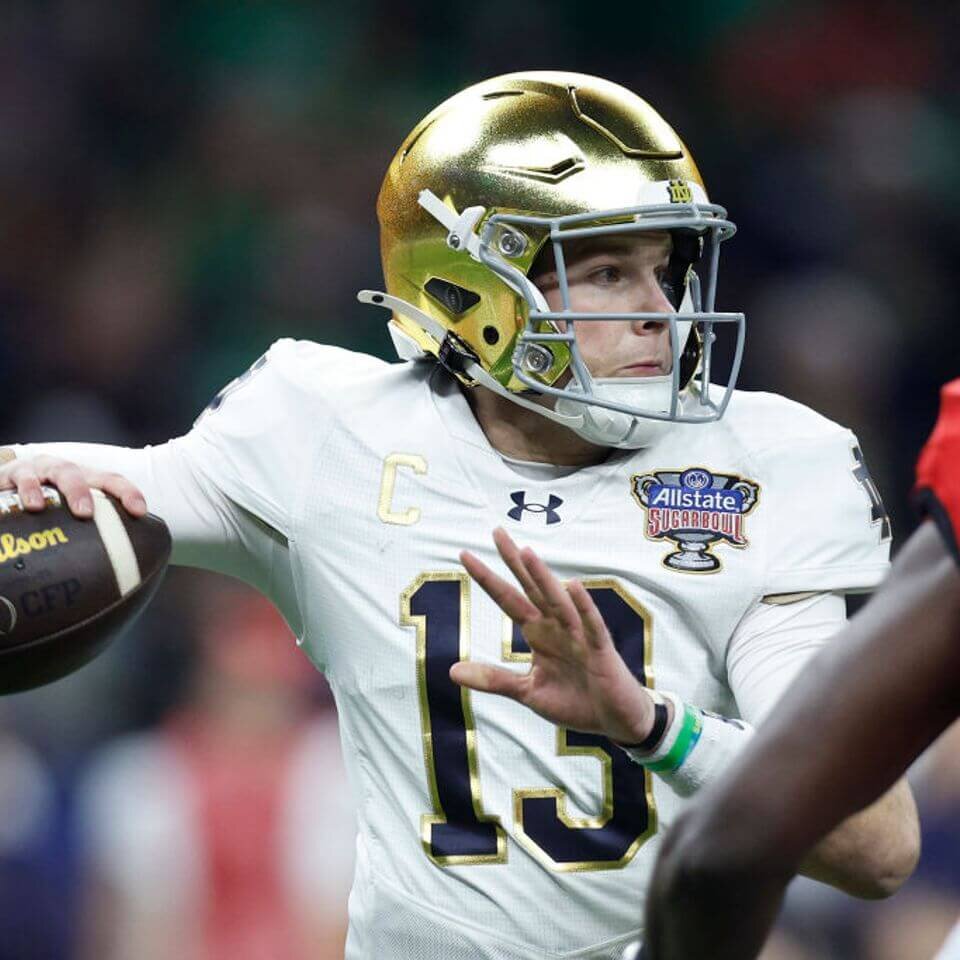  Notre Dame Reaches the College Football Playoff Semifinals 