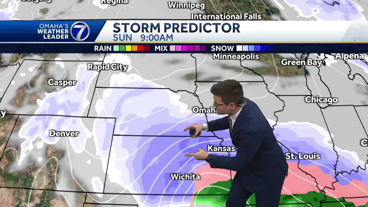  Significant winter storm set to impact parts of Nebraska, Iowa this weekend 