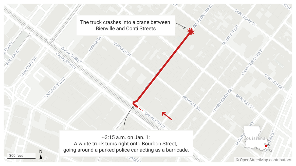  What we know about the timeline of the New Orleans terror attack 