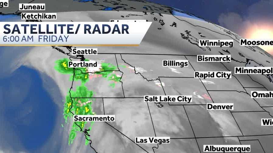  Northern California forecast: Full timeline for rain and snow Friday 