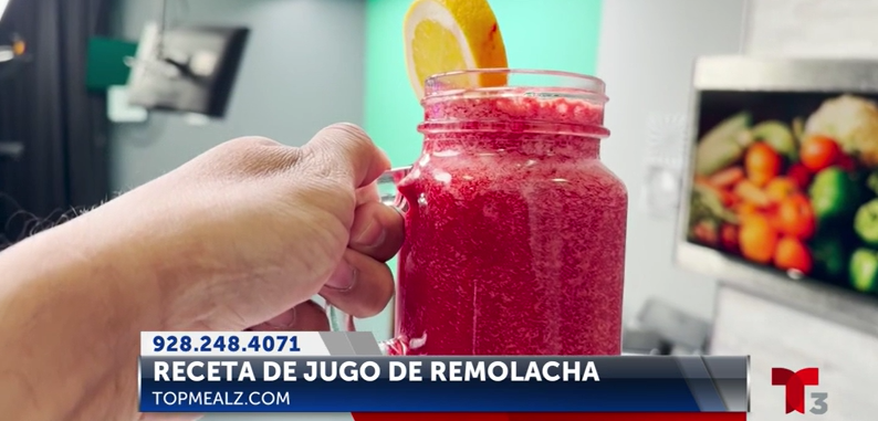  Receta de “Jugo de Remolacha” con Chef Lucy 