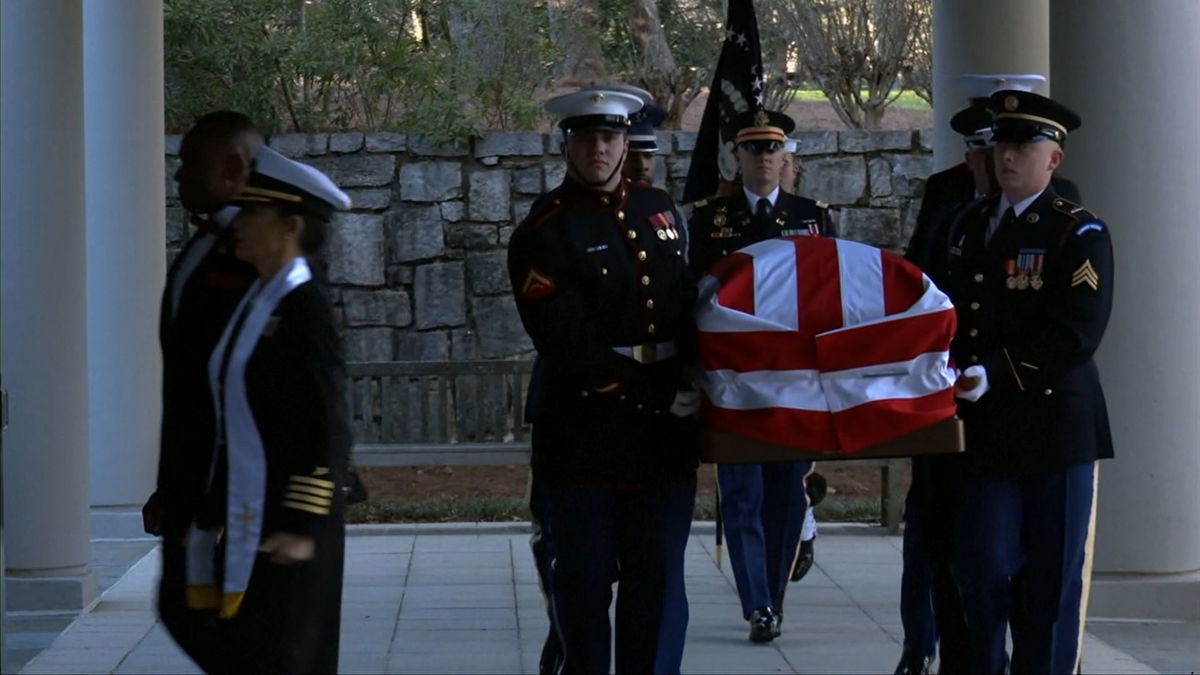  Dozens gather for Jimmy Carer’s private funeral service in Atlanta 