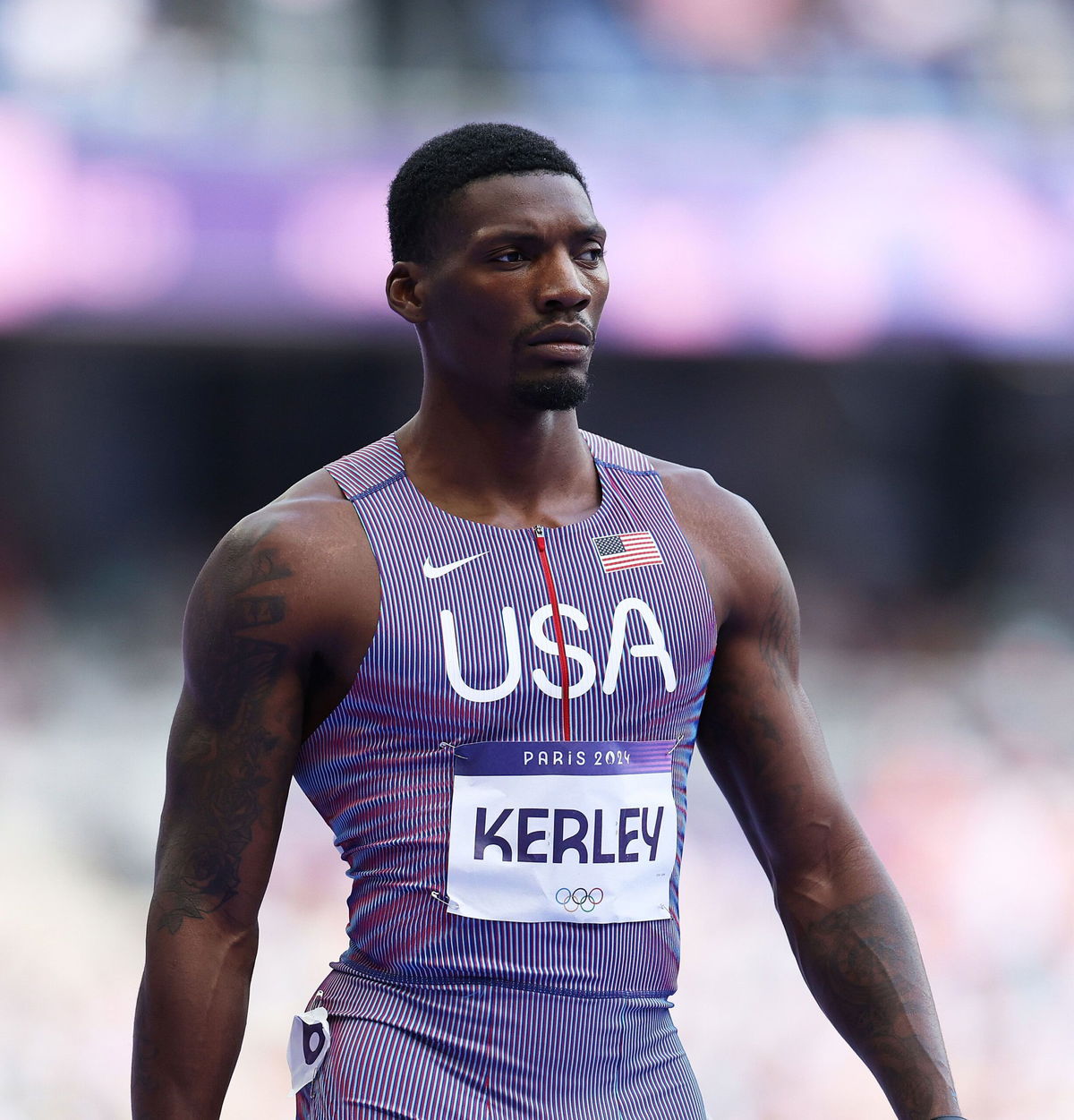  US Olympic medalist Fred Kerley arrested and stun-gunned during confrontation with police in Miami 