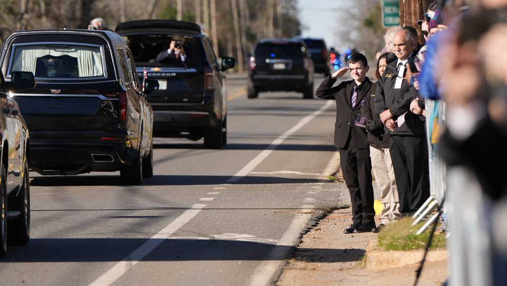  Jimmy Carter's funeral observances begin in Georgia 