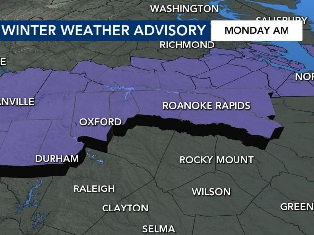  🚨WRAL Weather Alert Day🚨 Flurries falling in Person County, slick bridges pose potential risk for morning commuters north of Raleigh 