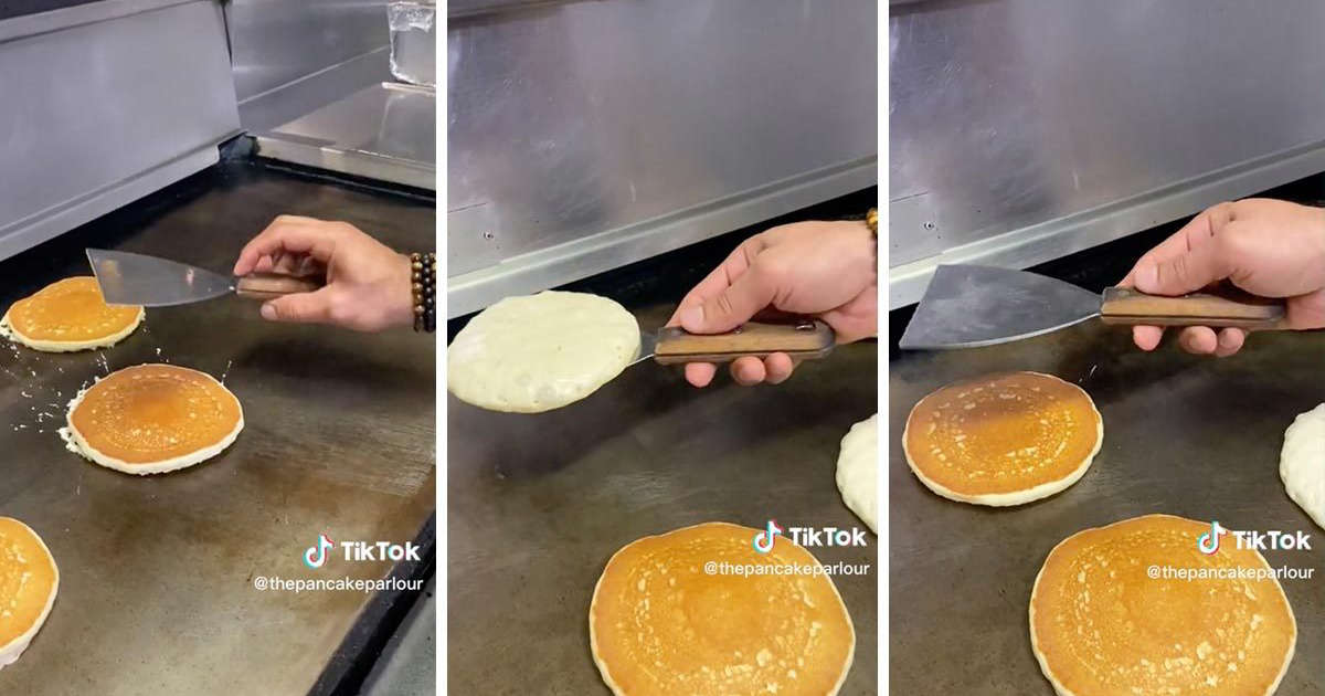  Here’s the Correct Way to Flip a Pancake Without Splattering Everywhere 