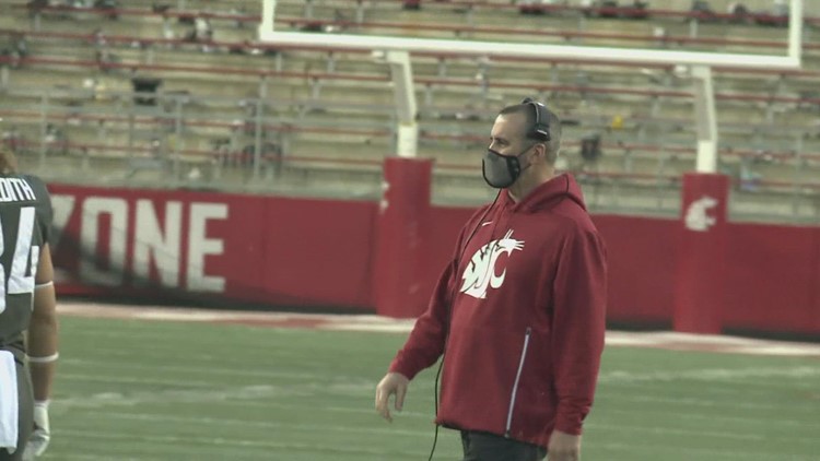  Court rules against former WSU football coach in vaccine mandate dispute 