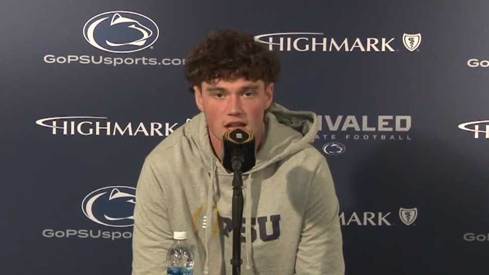  Drew Allar knows Penn State offense has tall task vs. Notre Dame 