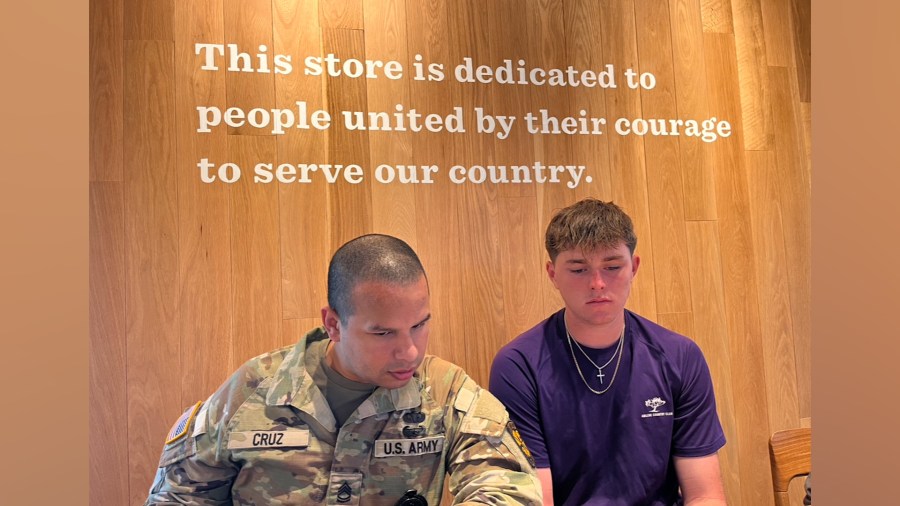  Wylie ISD senior shares his experience in the Army National Guard enlisting at 17 