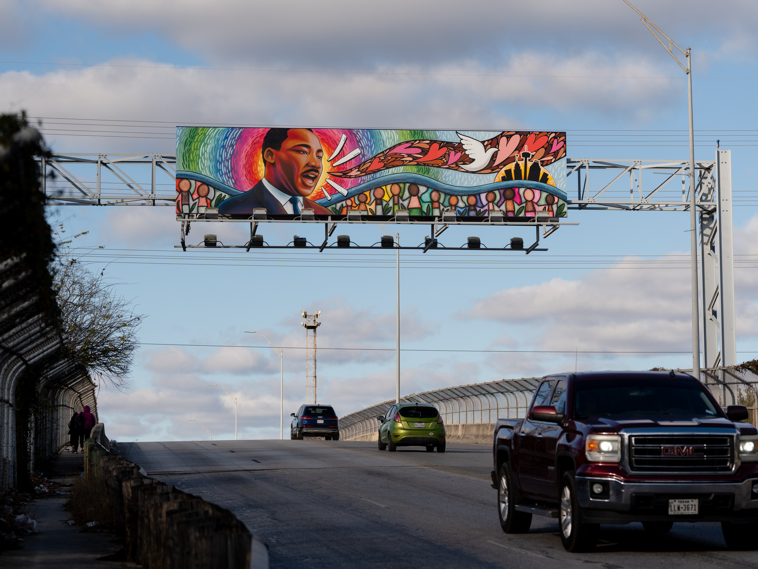  Colorful new art honoring MLK welcomes residents to the East Side 