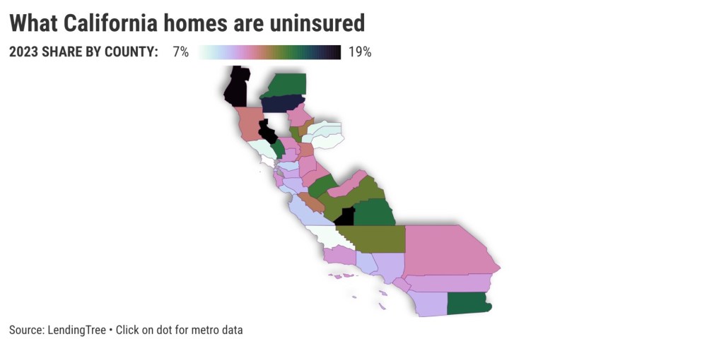  1 in 10 Los Angeles homes don’t have insurance, says one estimate 