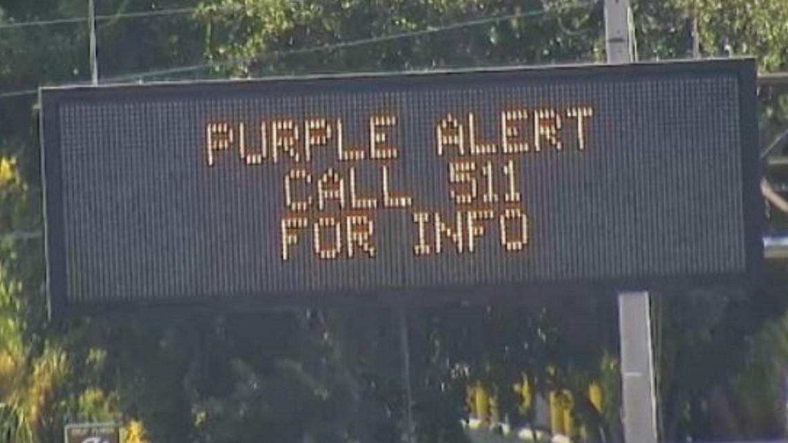  Here's what a Purple Alert means in Florida 