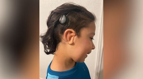   
																A deaf Central Texas child's life has been changed for the better 
															 