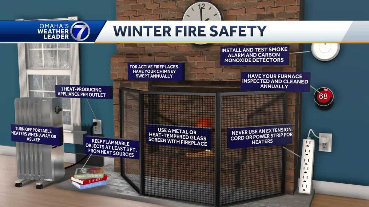  Watch: Meteorologist Caitlin Harvey talks winter fire safety 