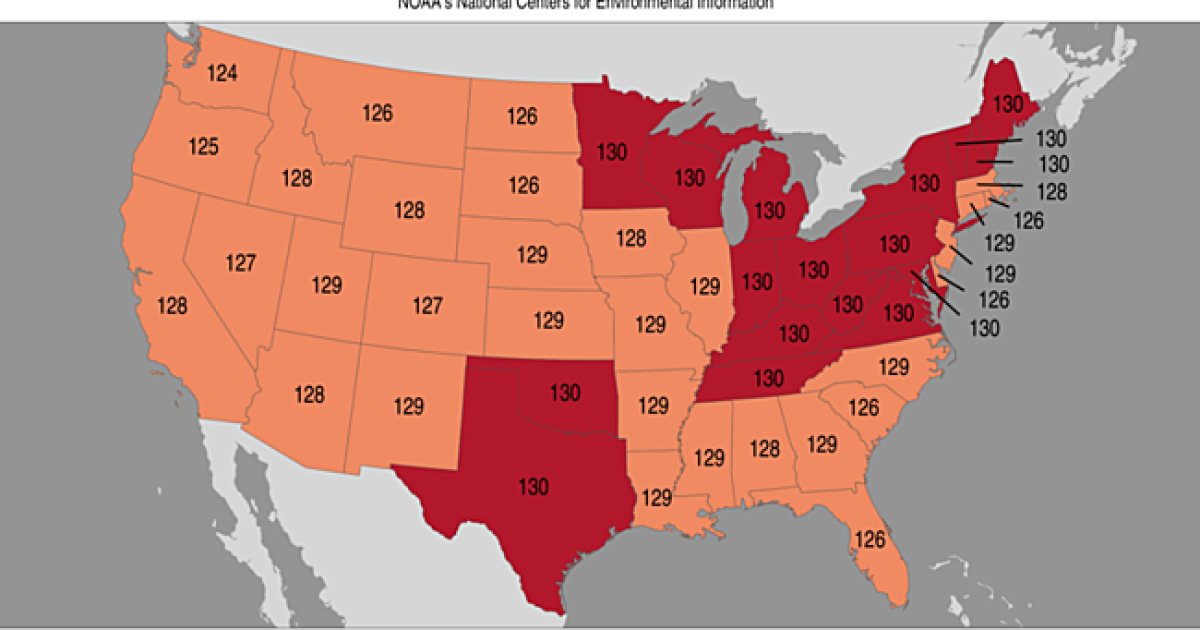  Many Appalachian states record their hottest year ever in 2024 