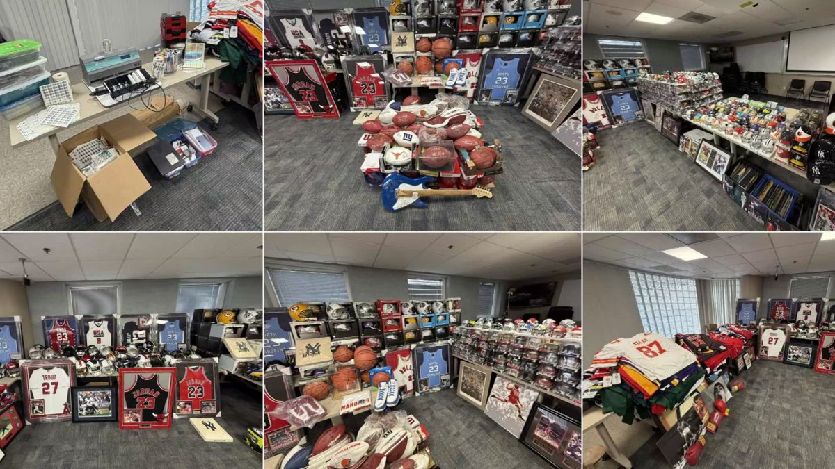  Fraudulent sports memorabilia operation uncovered in Collin County: Officials 