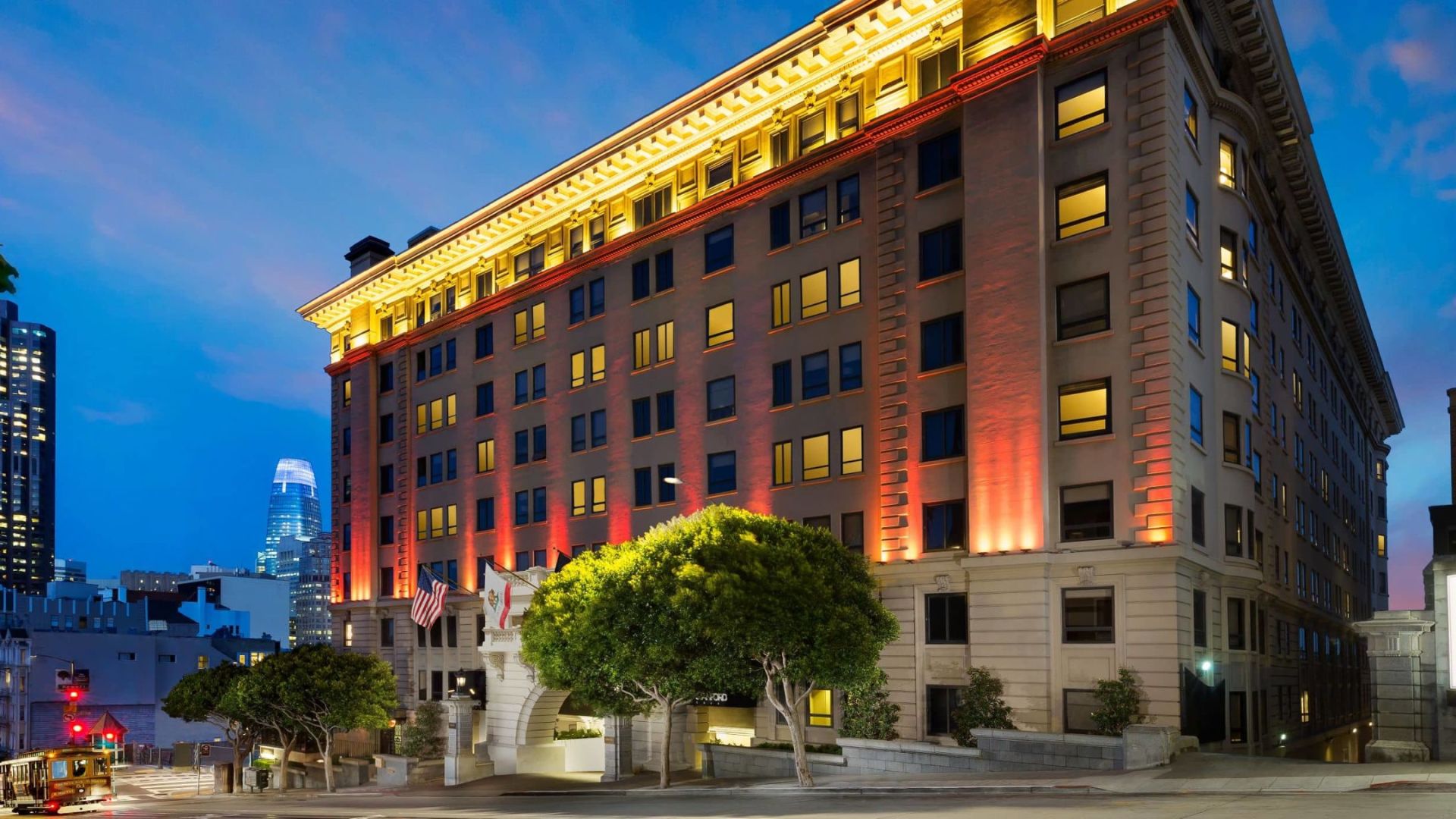  Nob Hill’s Posh Stanford Court Hotel Hit With Foreclosure Lawsuit Over Claims of Missed Mortgage Payments 