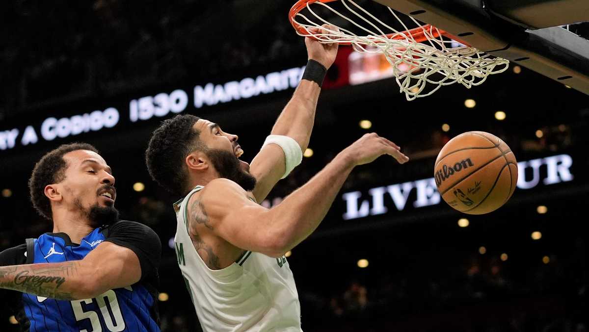  Celtics break out of shooting slump in 121-94 win over Magic 